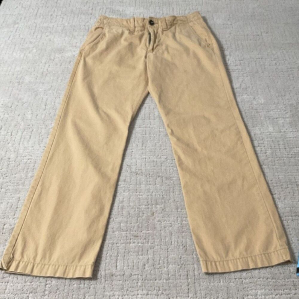 American Eagle Mens Orginal Straight Khaki Chino Pants 31” x 32”100% Cotton